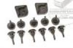 Rubber Bumper and Grommet Kit For 1966 Chevy Nova. 